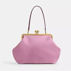 NWT Coach Large Kisslock Frame Bag